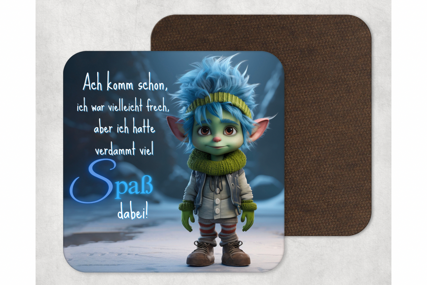 Untersetzer „komm schon… Boys Edition“