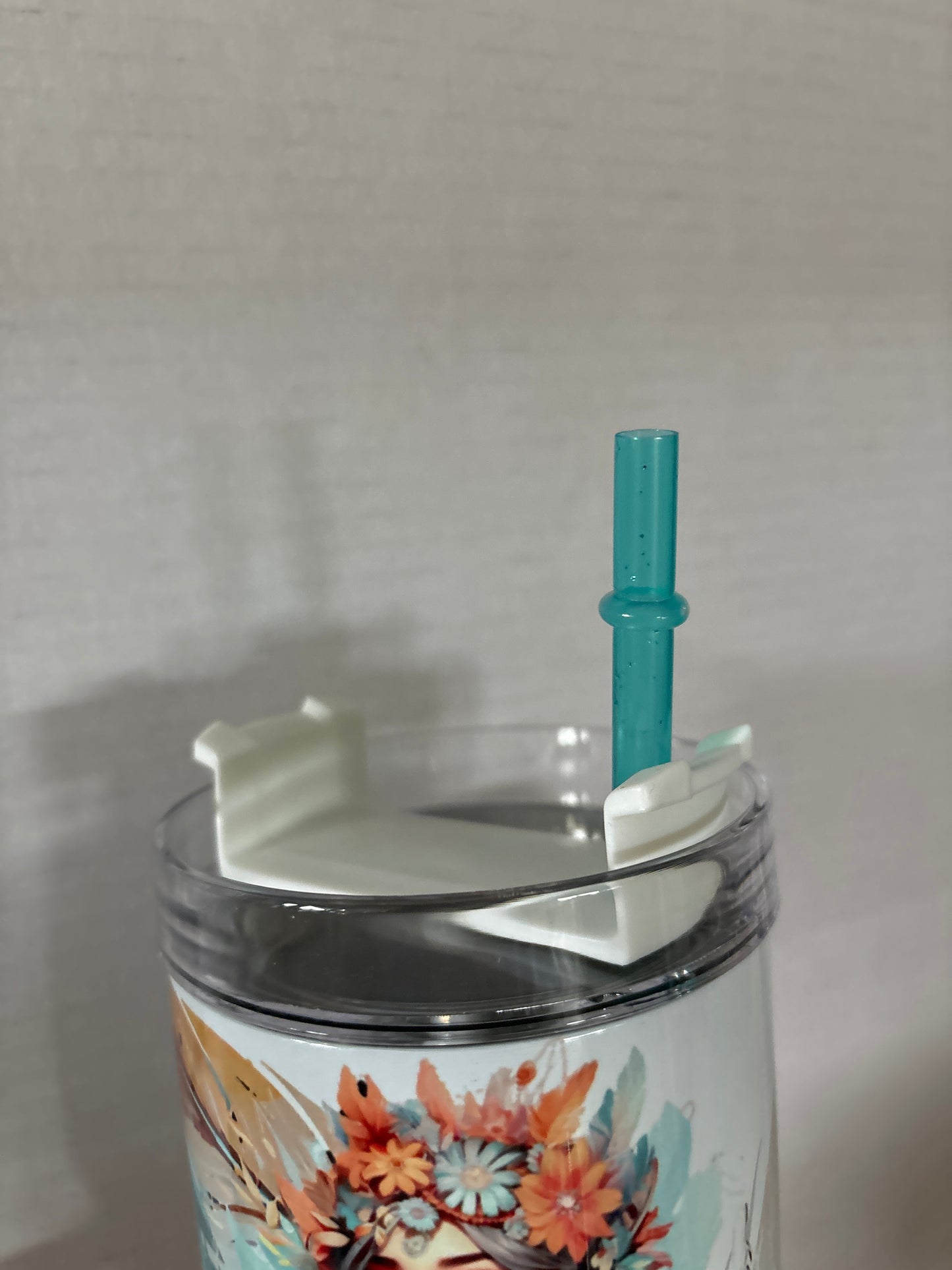 Trinkhalm Glitzer für Henkelchen