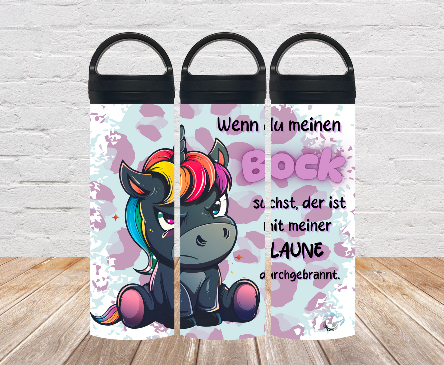 "Bock“ Thermosflasche