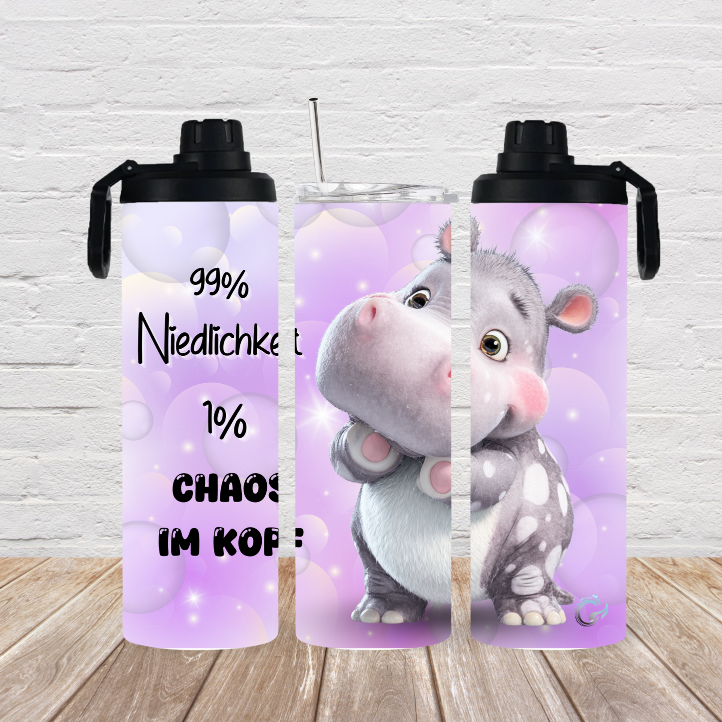 Drehverschluss 2 Deckel “1% Chaos“