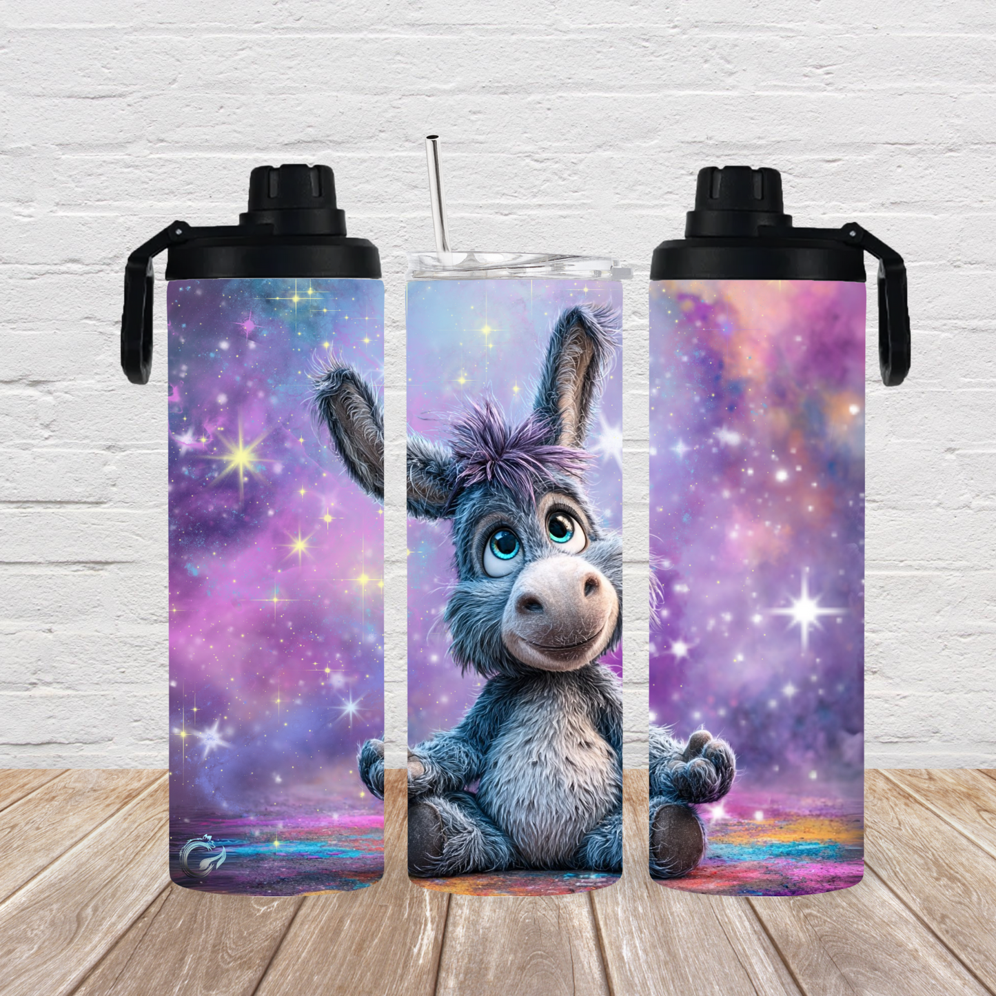 Drehverschluss 2 Deckel “Yogaesel“