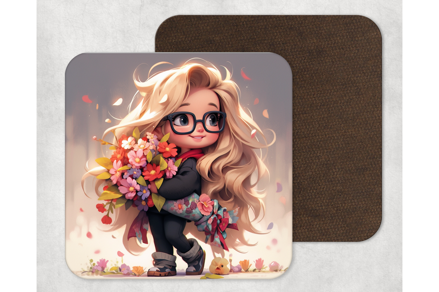 Untersetzer „Flower Girl“