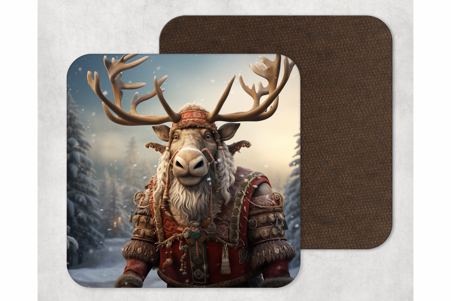 Untersetzer „Elch“