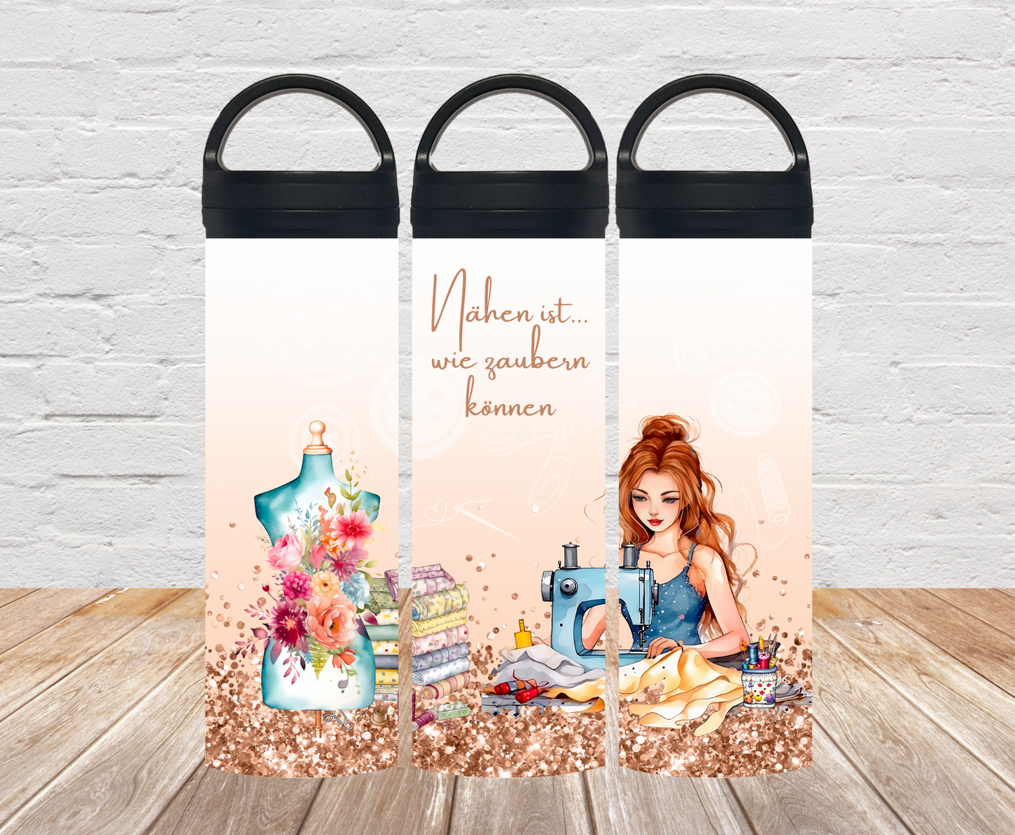 „ nähen ist wie zaubern…“ Thermosflasche