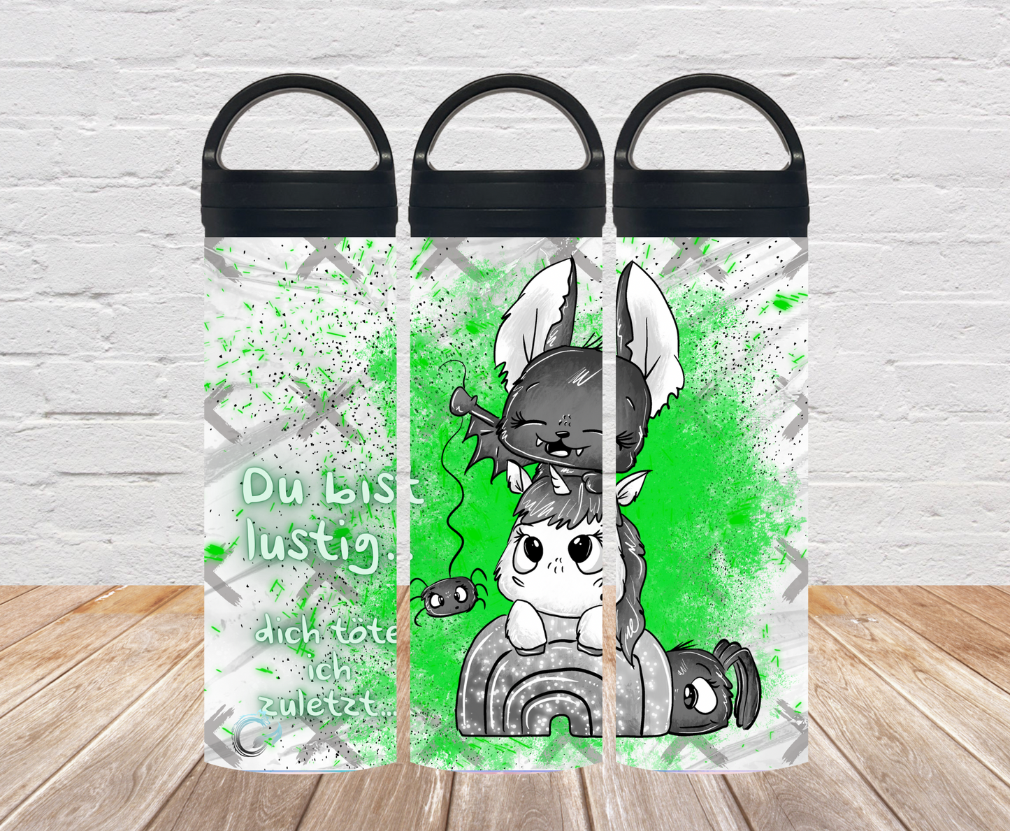 “ Dich töte ich zuletzt“ Thermosflasche