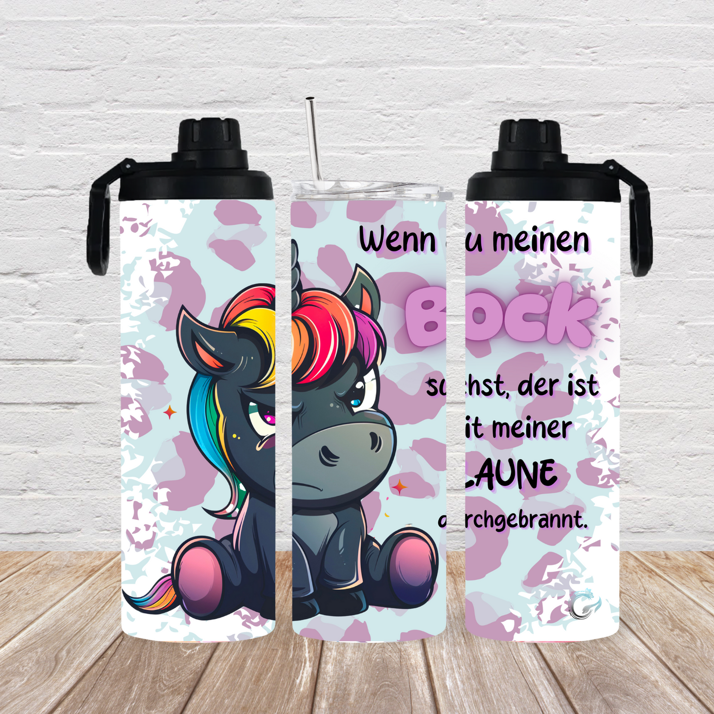 ThermoCup mit Drehverschluss “Bock“