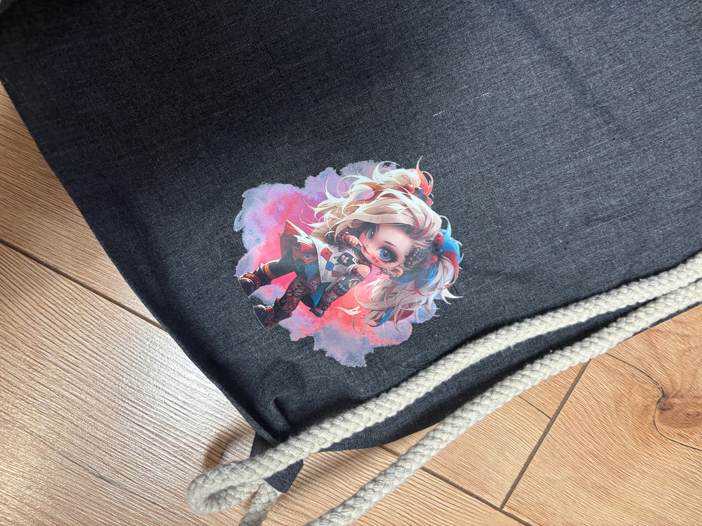 Sportbeutel mit Motiv beidseitig