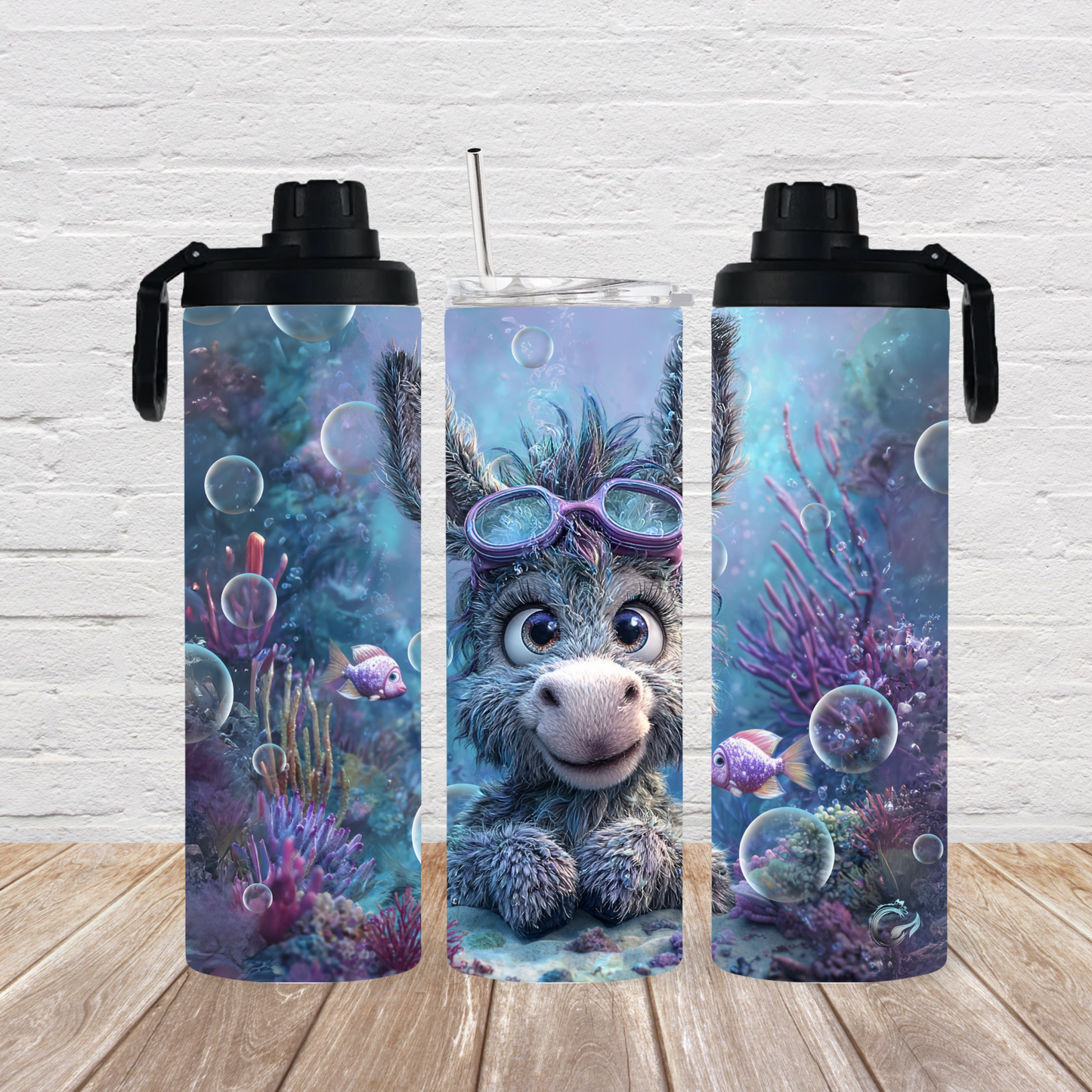 Drehverschluss 2 Deckel “EselDiver“