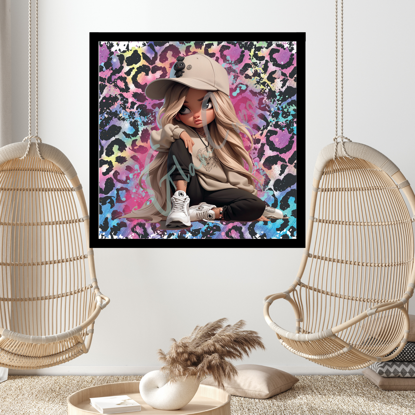 Vorbestellung: Diamond Painting "Problem - by Trible-C-Design" 80x80cm