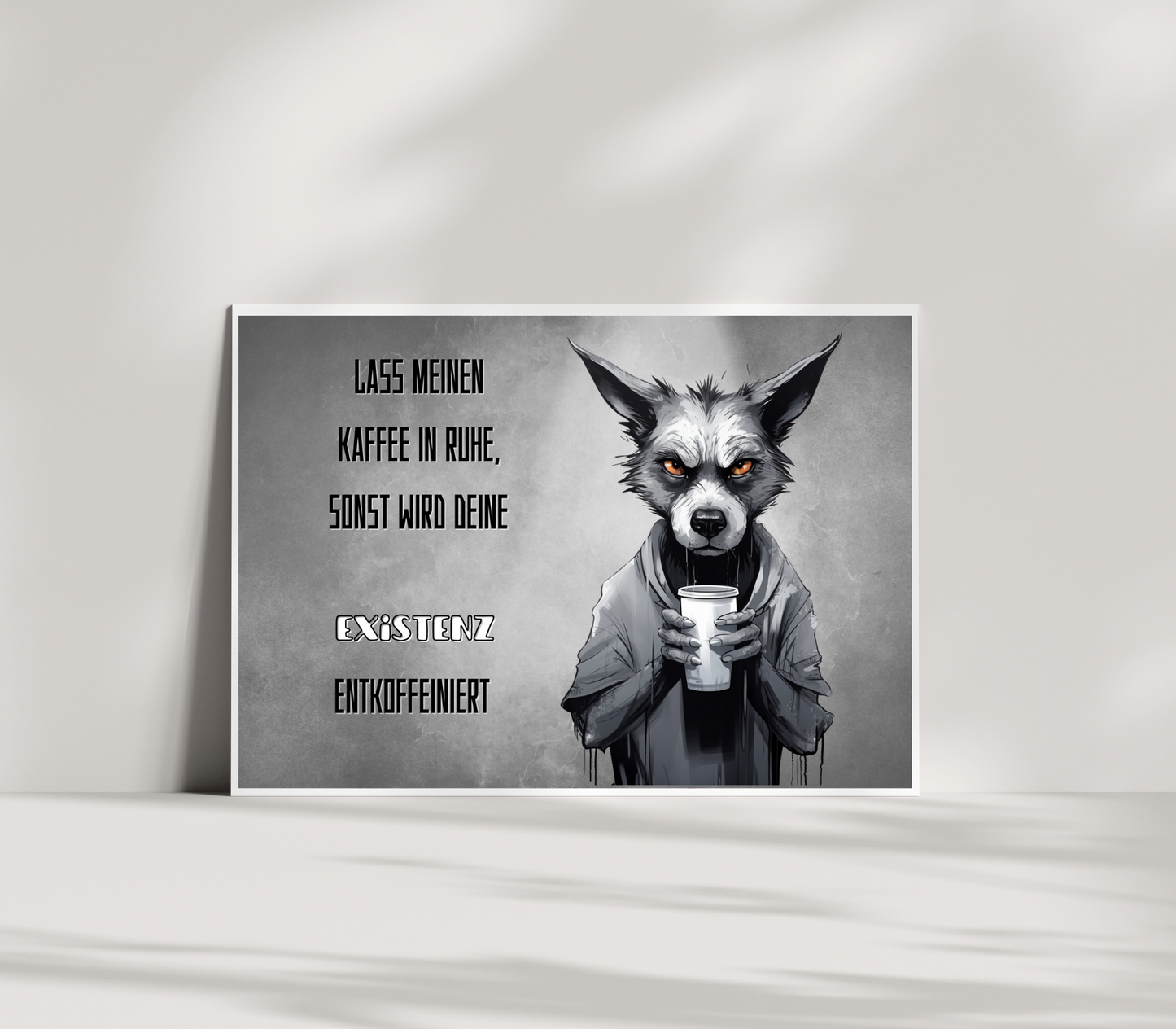 Glasschneidebrettchen "Existenz"