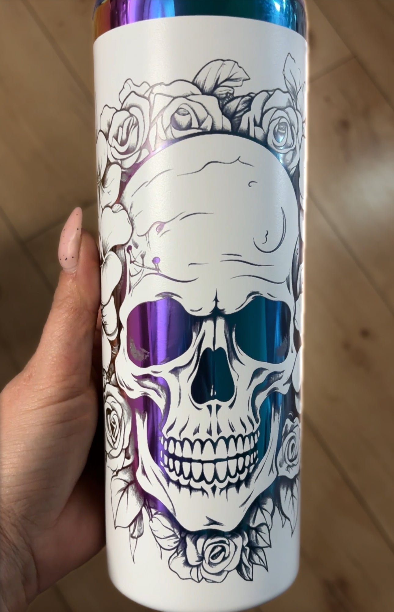 Rainbow ThermoCup „Skull“