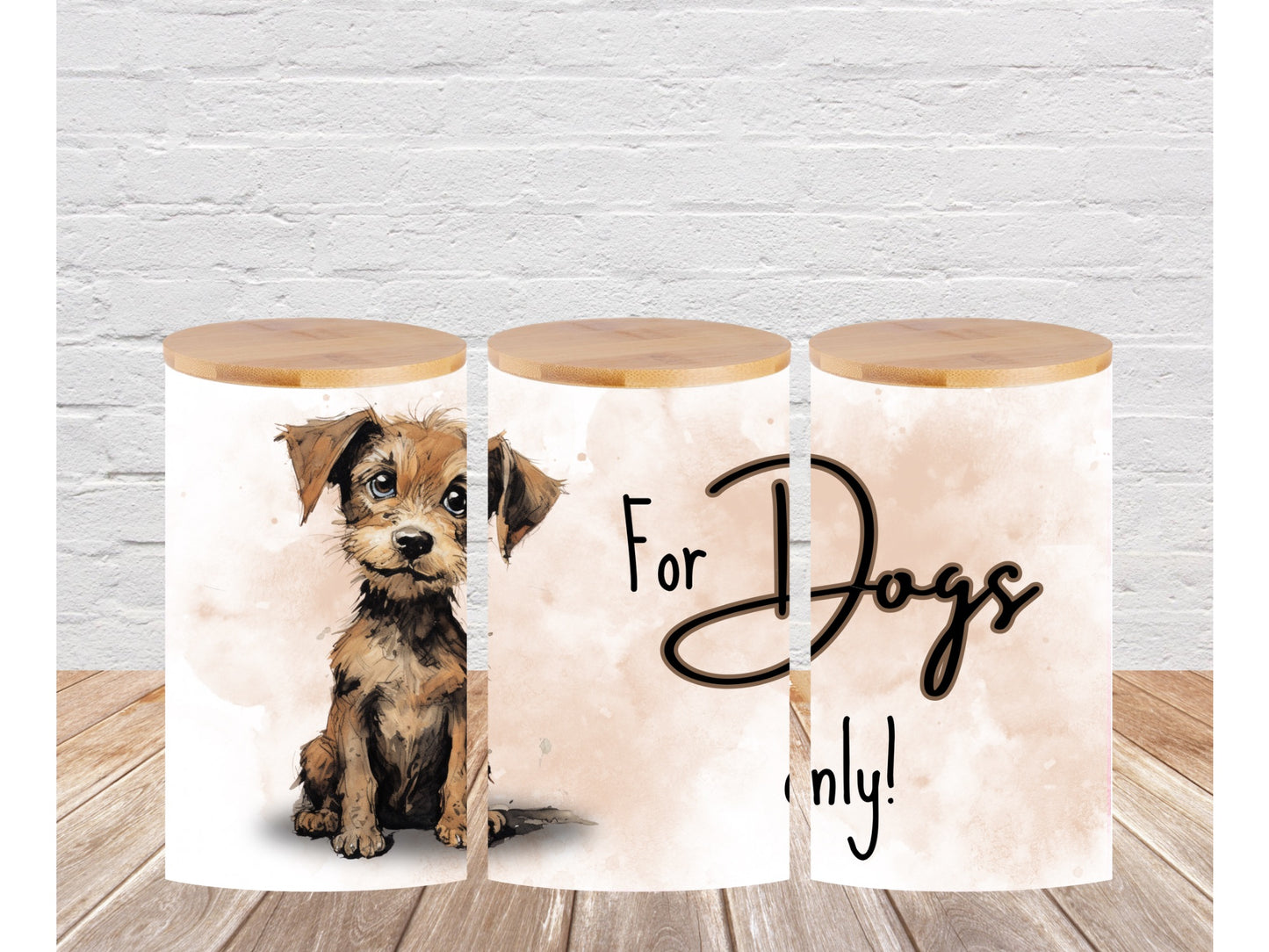 For Dogs only - Keks - Leckerli- Keramikdose