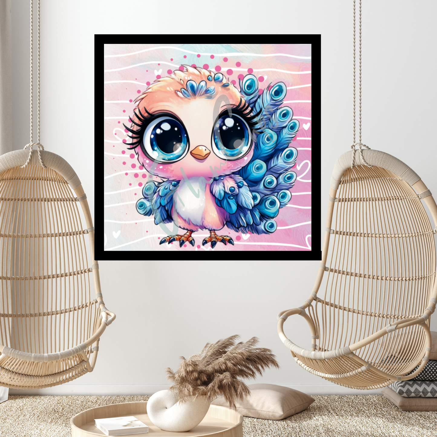 Diamond Painting "Psycho - by Trible-C-Design" 40x40cm