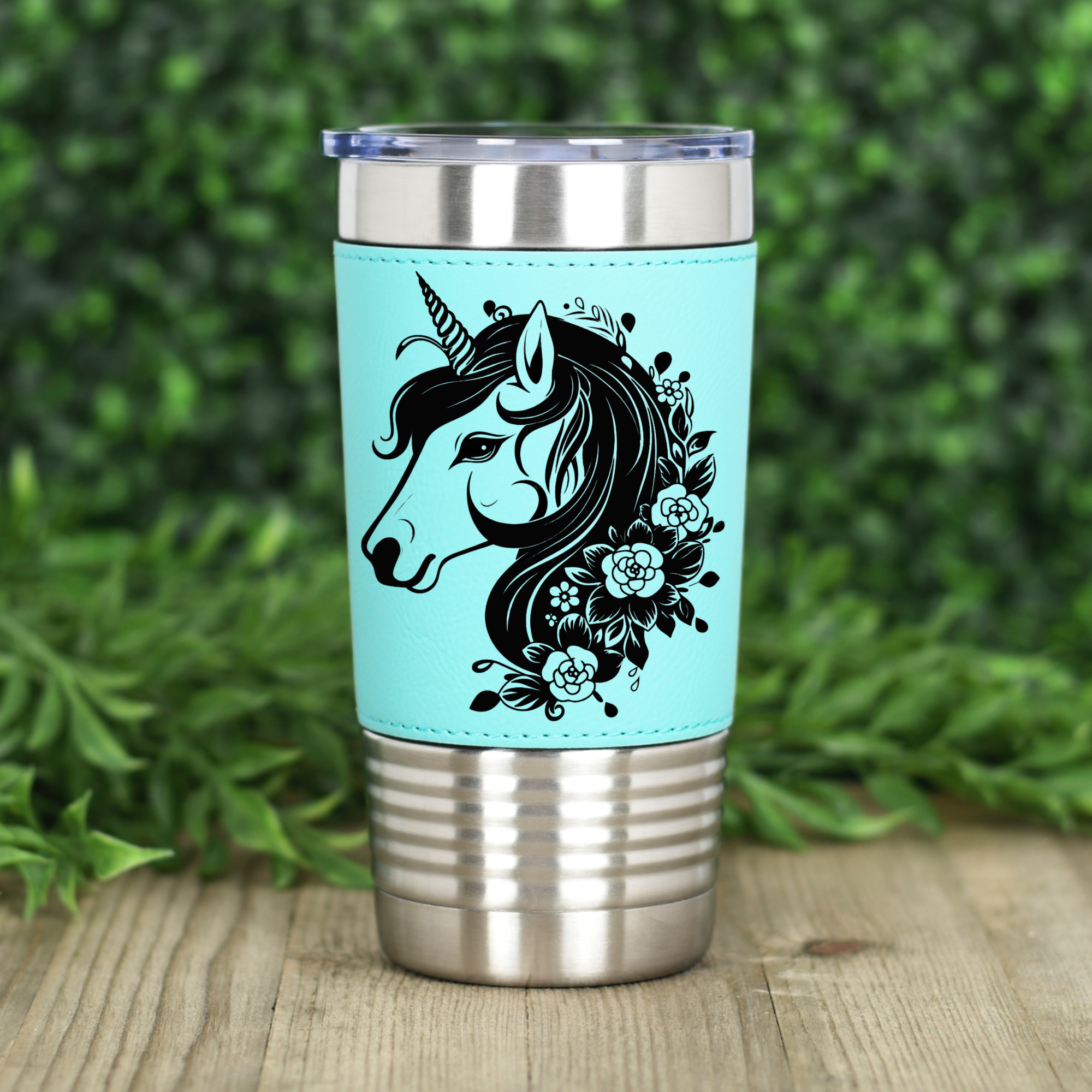 Leder ThermoCup „Einhorn“