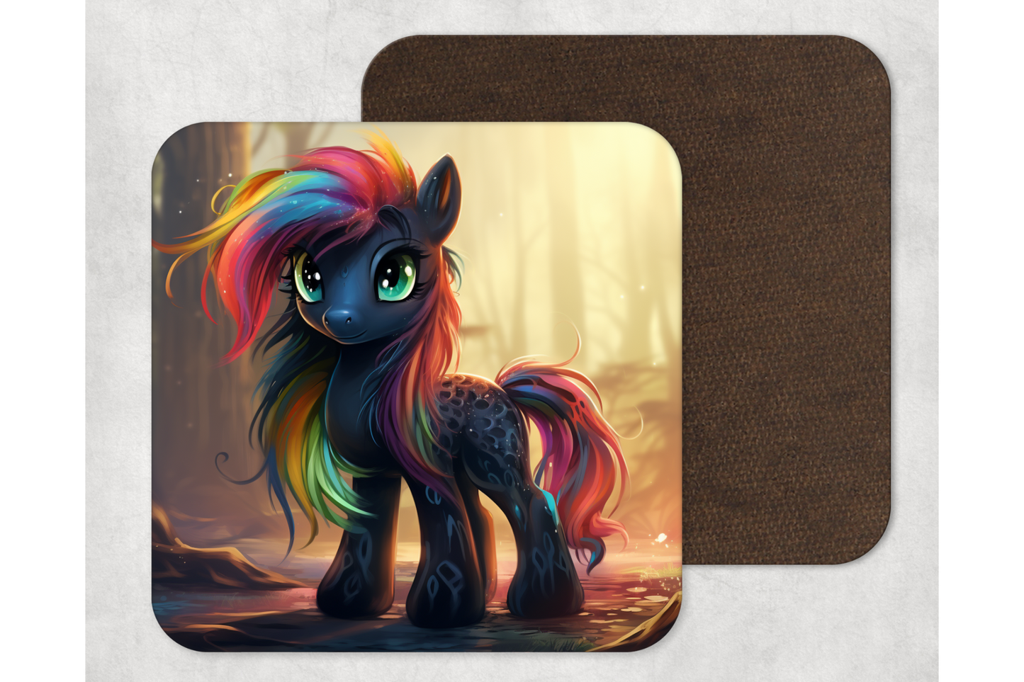 Untersetzer „Black Unicorn“