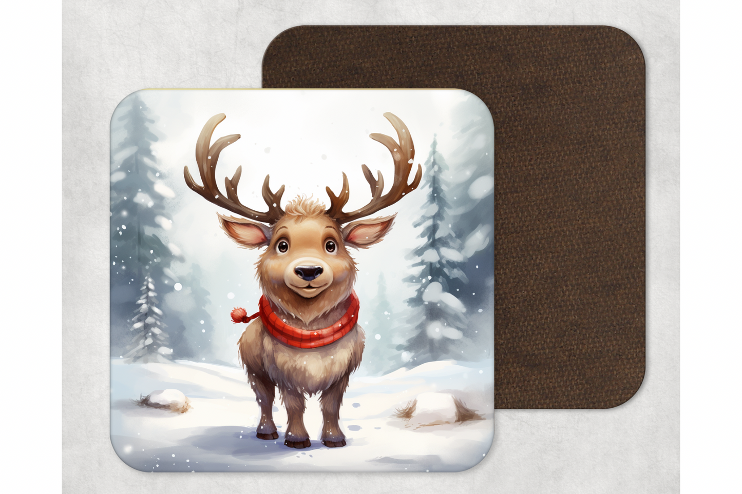Untersetzer „Rentier“