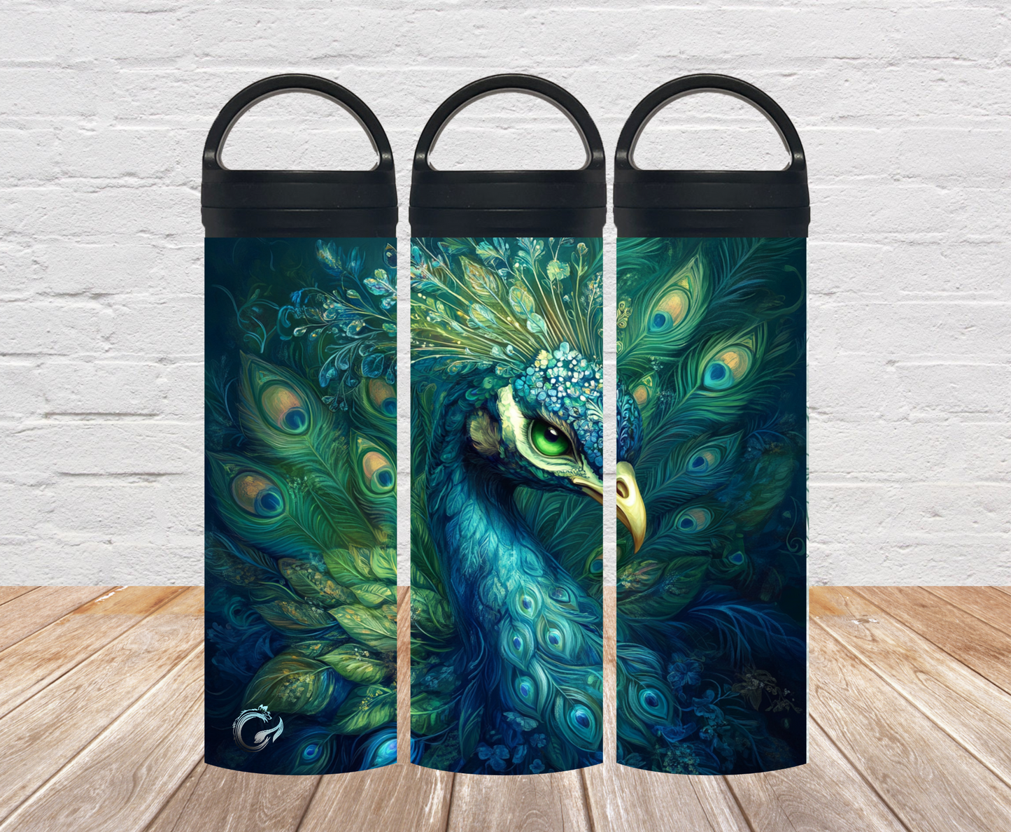 „ Pfau“ Thermosflasche