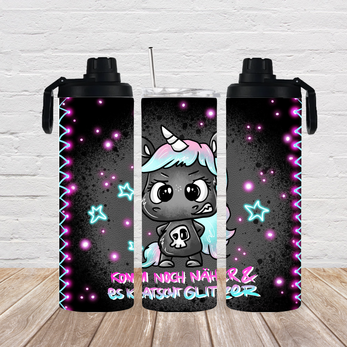 ThermoCup Drehverluss „es klatscht Glitzer…“