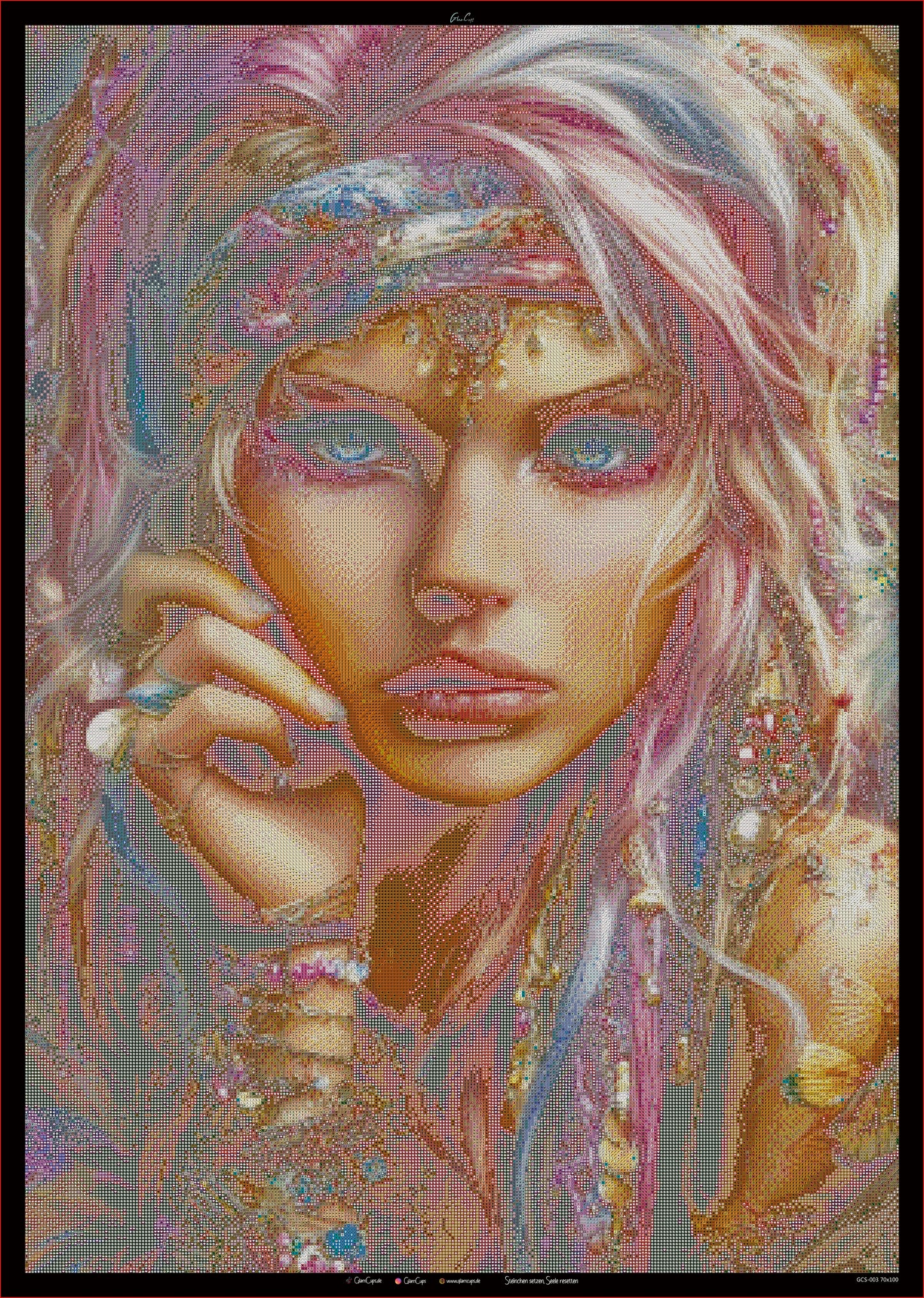 Vorbestellen: Diamond Painting "Boho Queen" 70x100cm