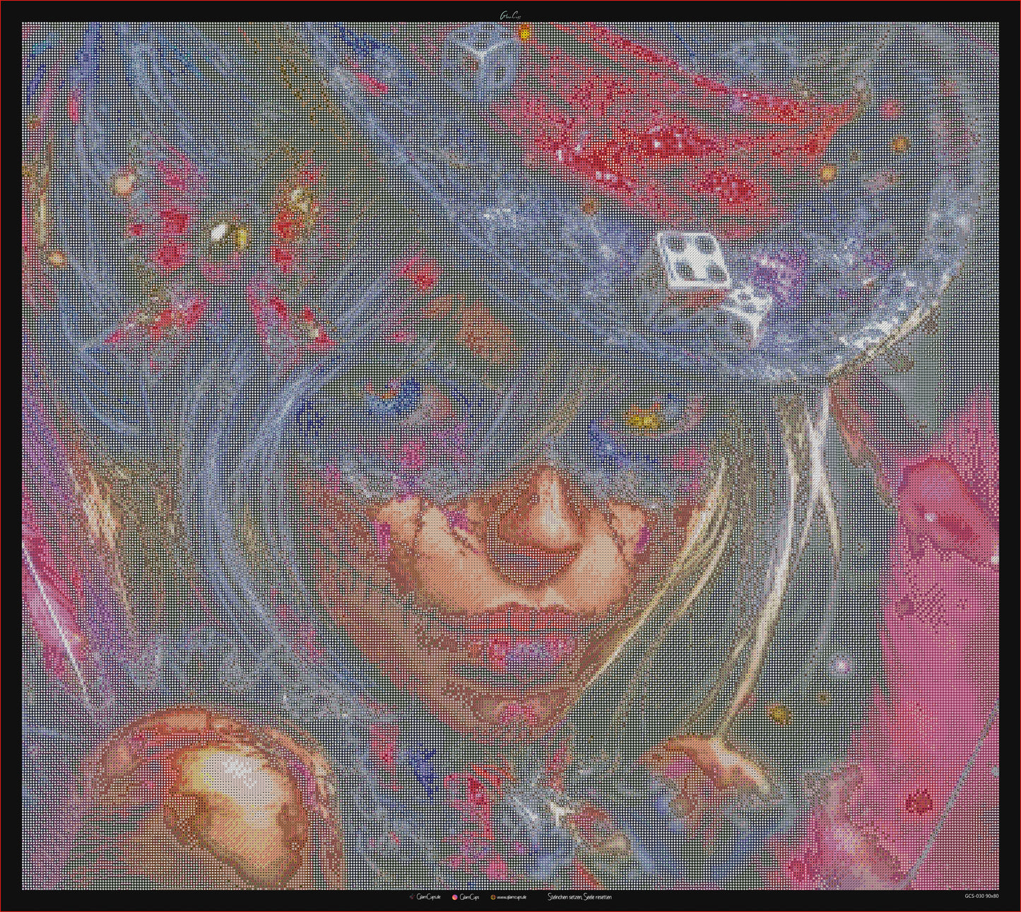 Diamond Painting "MissMadness" 90x80cm