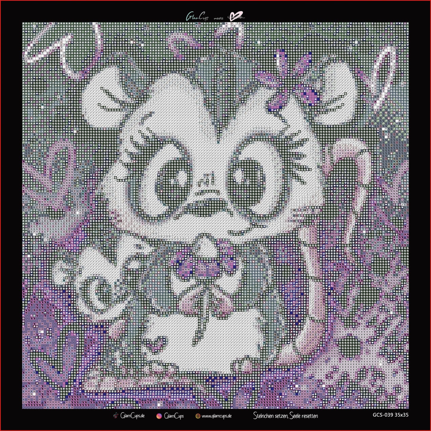 Vorbestellung: Diamond Painting "Luna & Lotti" 35x35cm