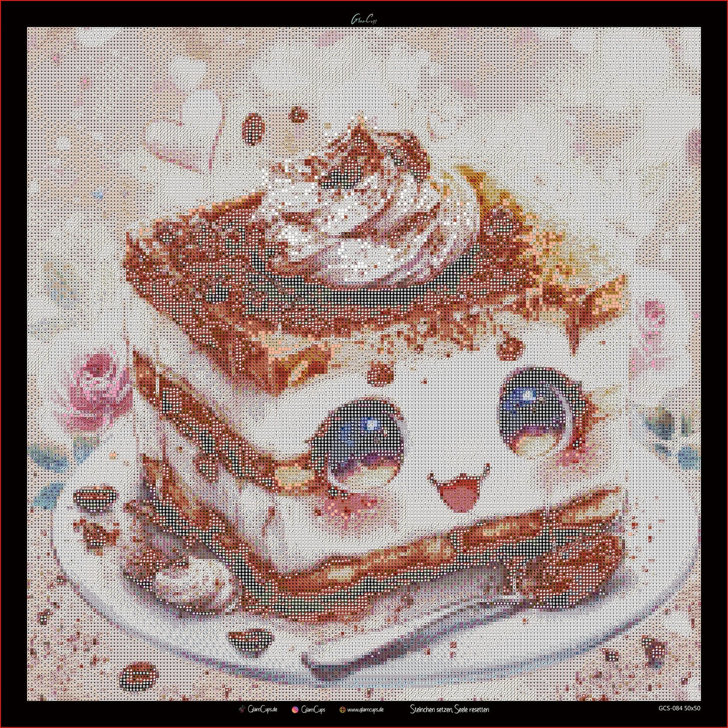 Diamond Painting "Tiramisu" (50x50cm) by Trible C Design
