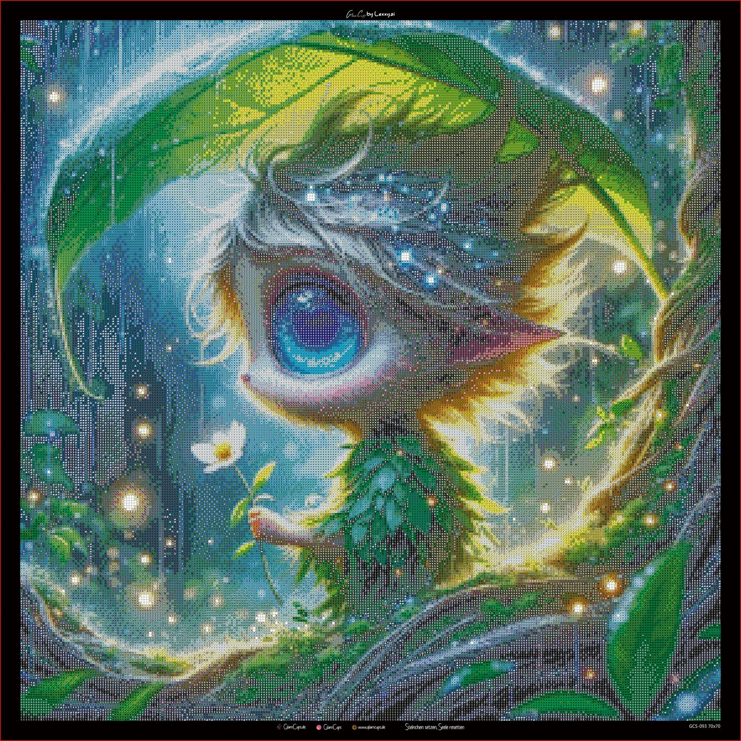Vorbestellen: Diamond Painting "Mika Moosig" (70x70) by Lexxy.ai