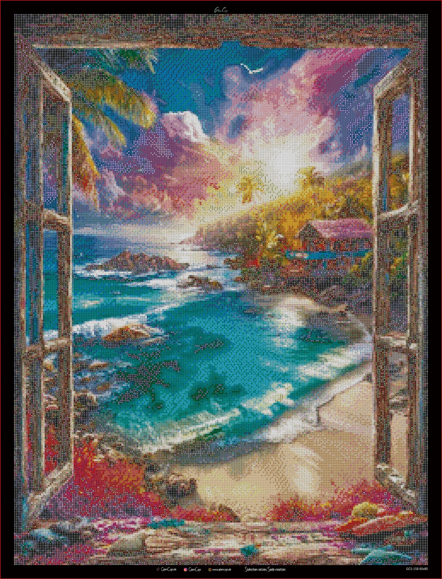 Diamond Painting "Fernweh" (60x80)