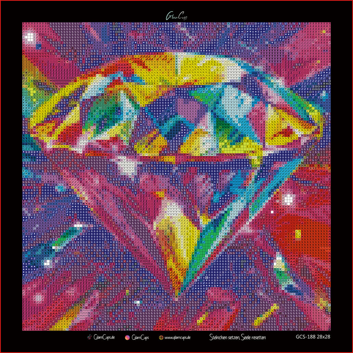 Diamond Painting "Diamond" (28x28) by Trible C Design