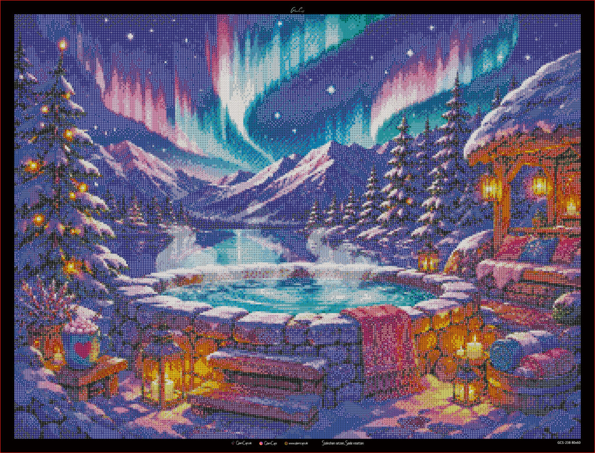 Vorbestellen: Diamond Painting "Hot Pool" (80x60)