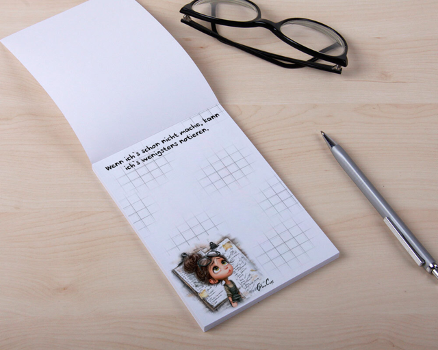 "Assistenz" Block A6 25 Blatt