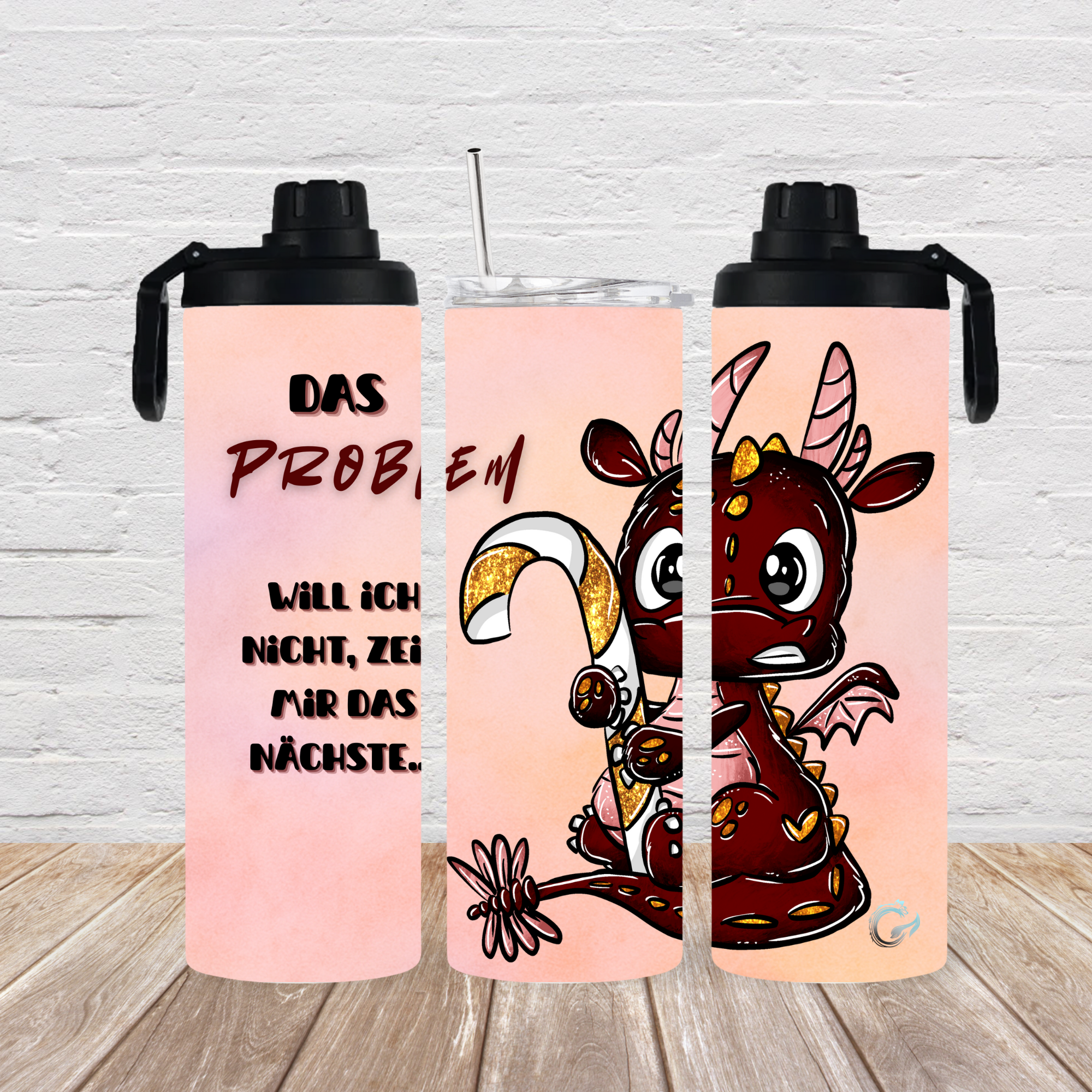 ThermoCup Drehverluss „Das Problem will ich nicht" (2 Varianten)