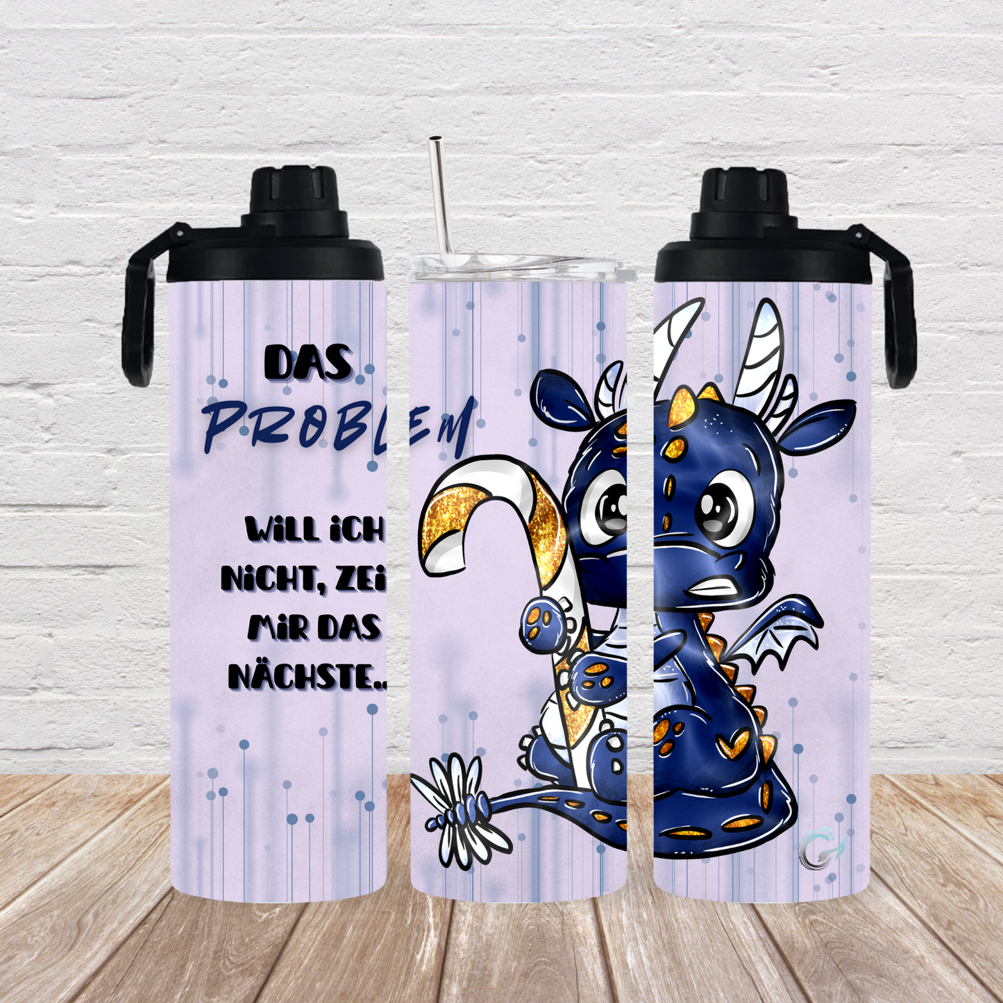 ThermoCup Drehverluss „Das Problem will ich nicht" (2 Varianten)