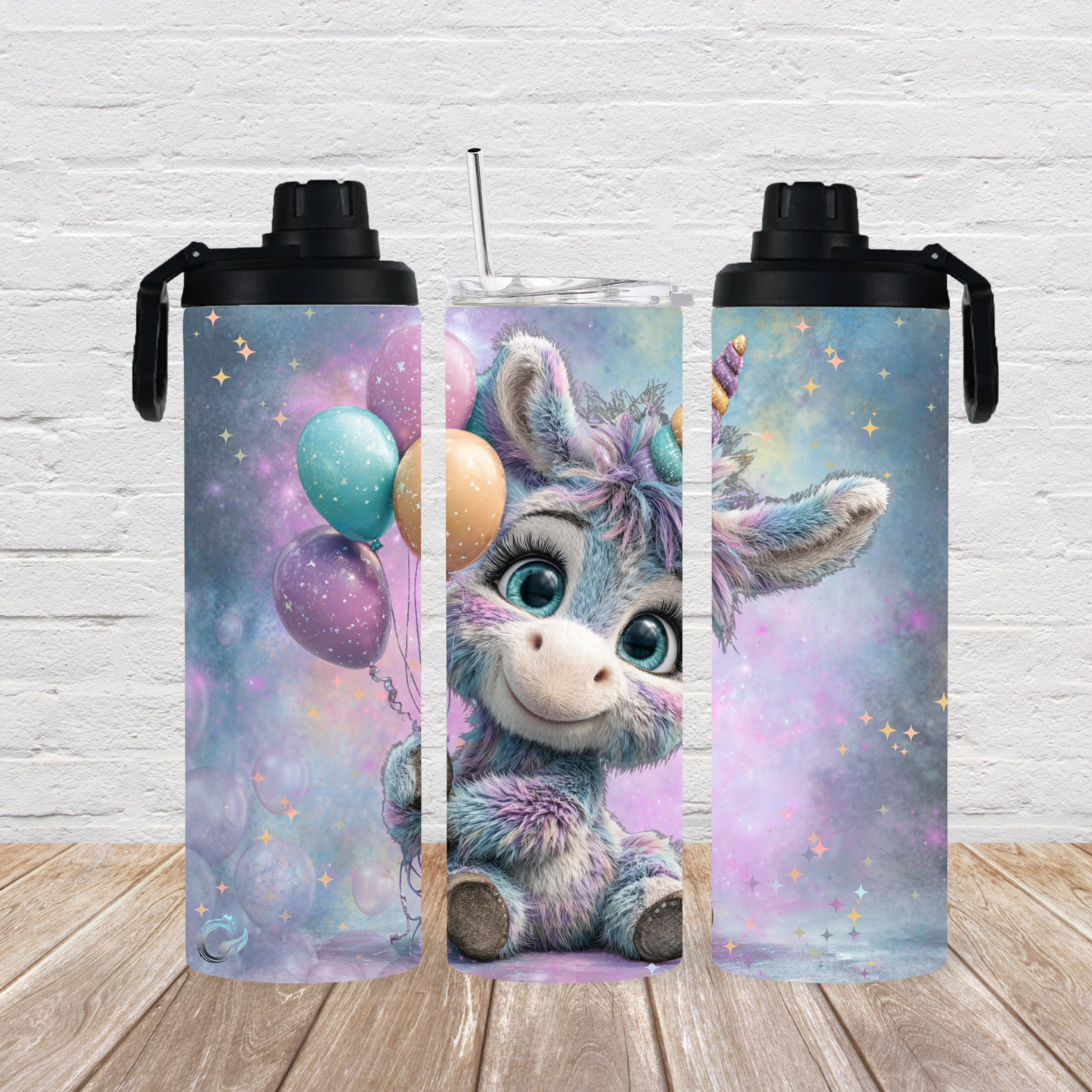 Drehverschluss 2 Deckel “DonkeyUnicorn“