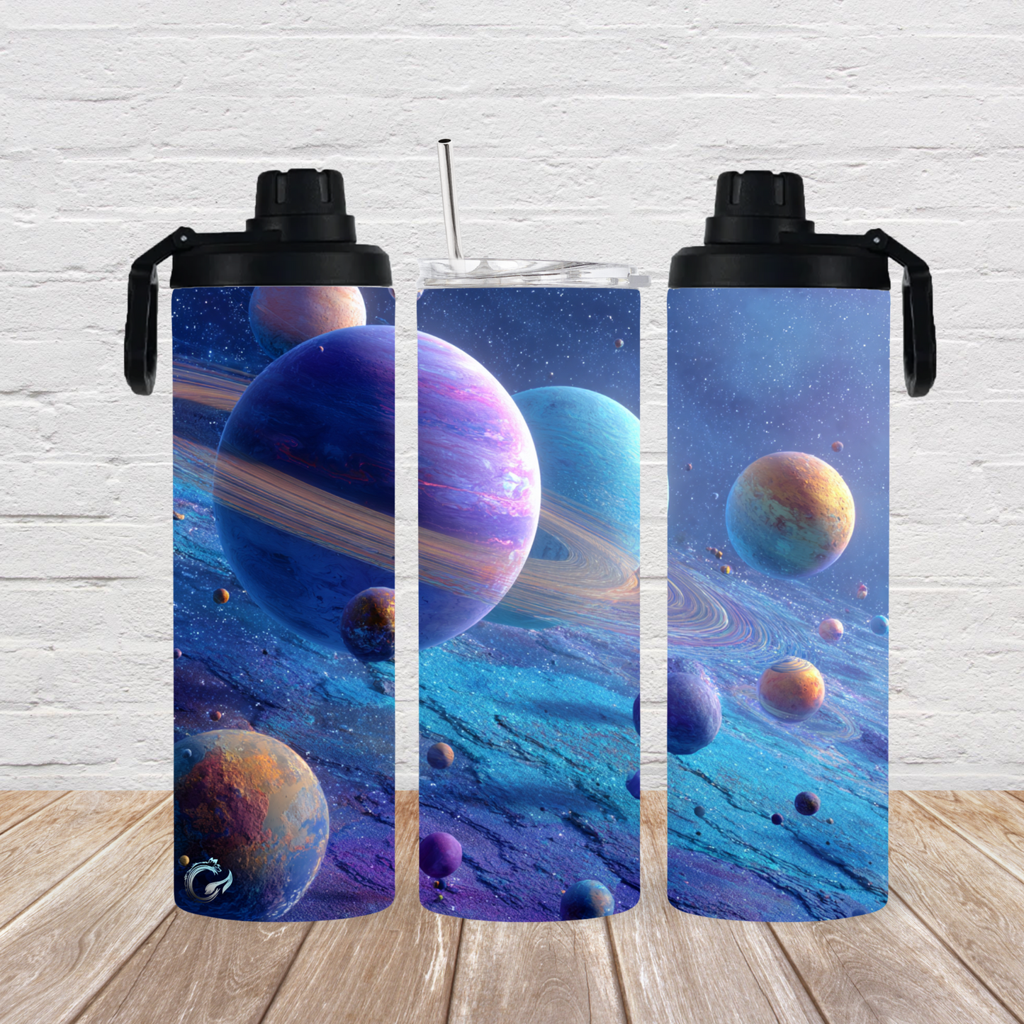 Drehverschluss 2 Deckel “Planeten“