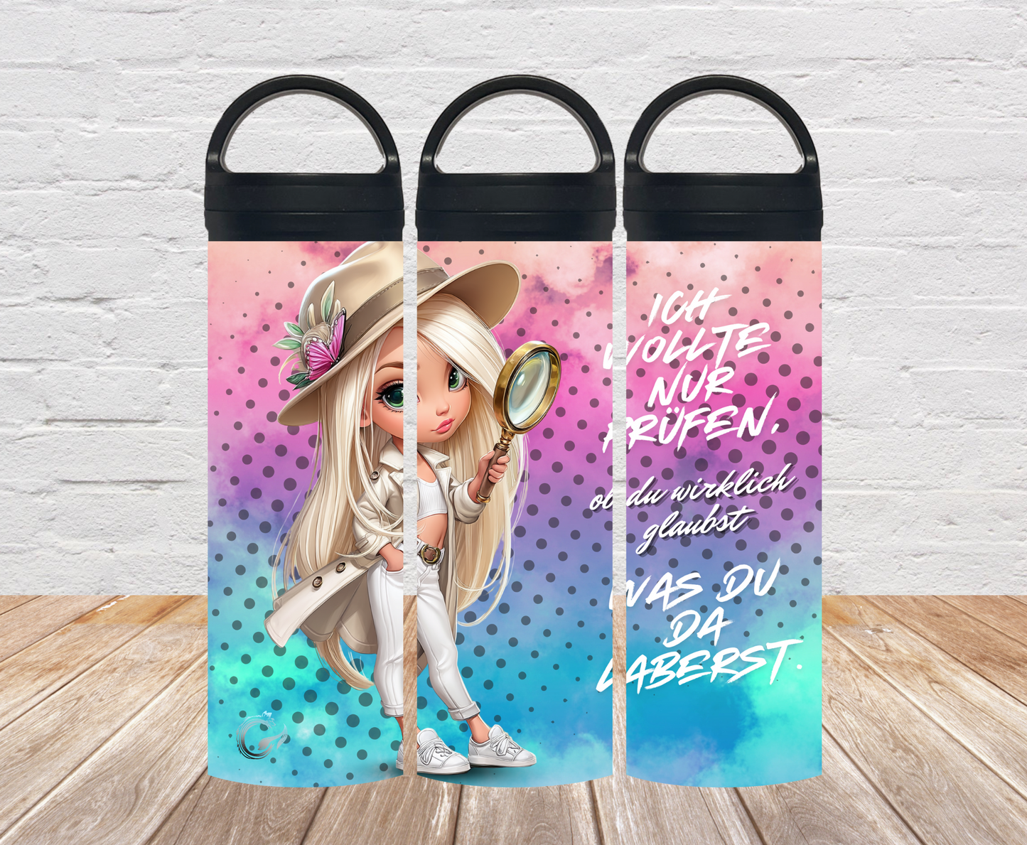 „was laberst du“ Thermosflasche 500ml / 700ml