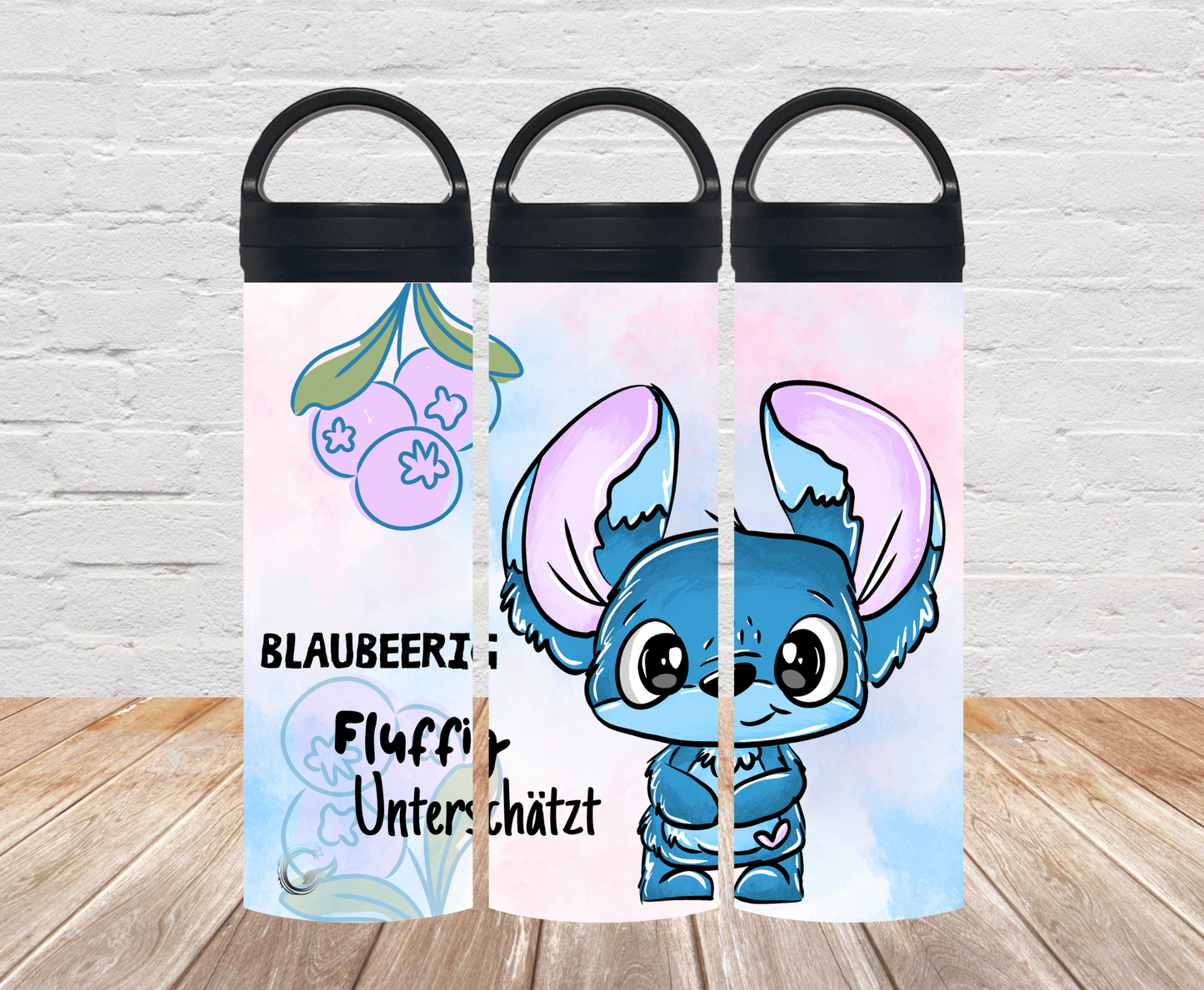"Blaubeerig" Thermosflasche