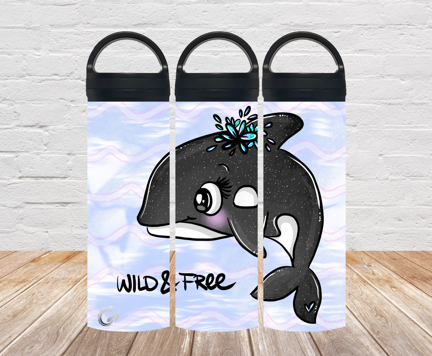 "Wild and free" Thermosflasche