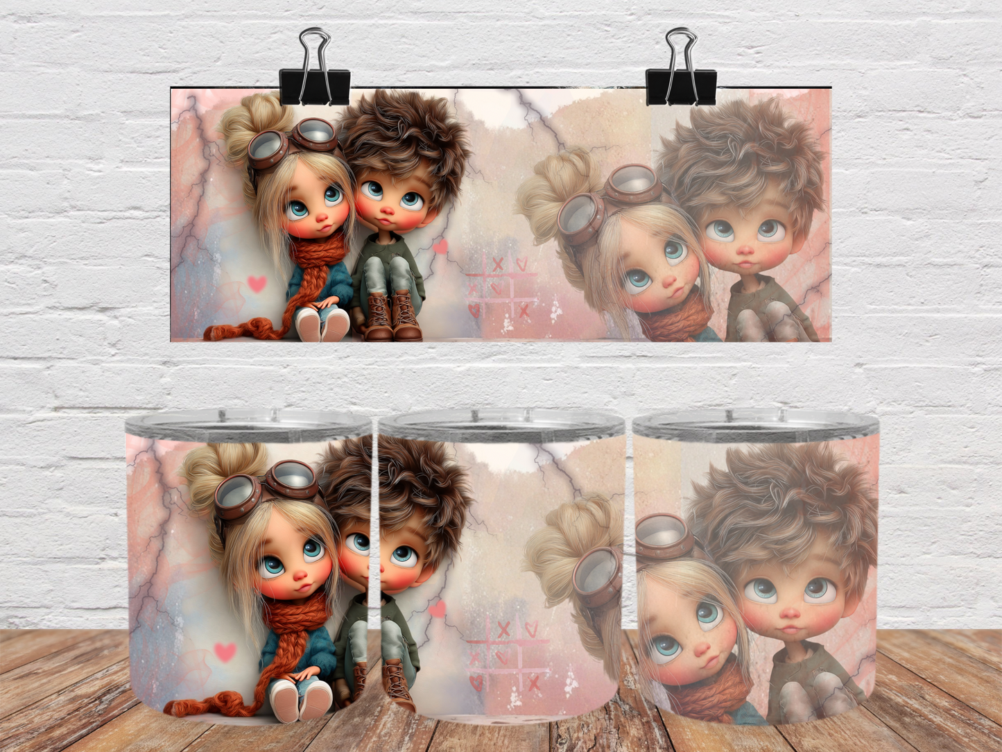 ThermoMug „Mia&Max“