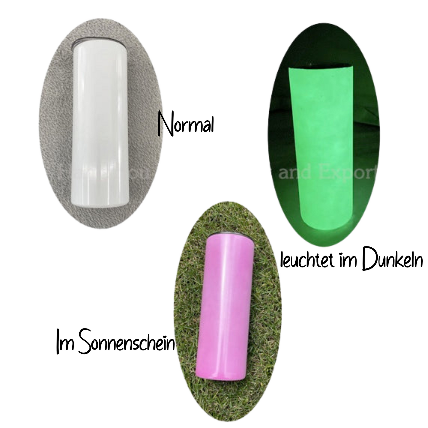 ThermoCup Motiv wählbar „ UV + Glow in the Dark“