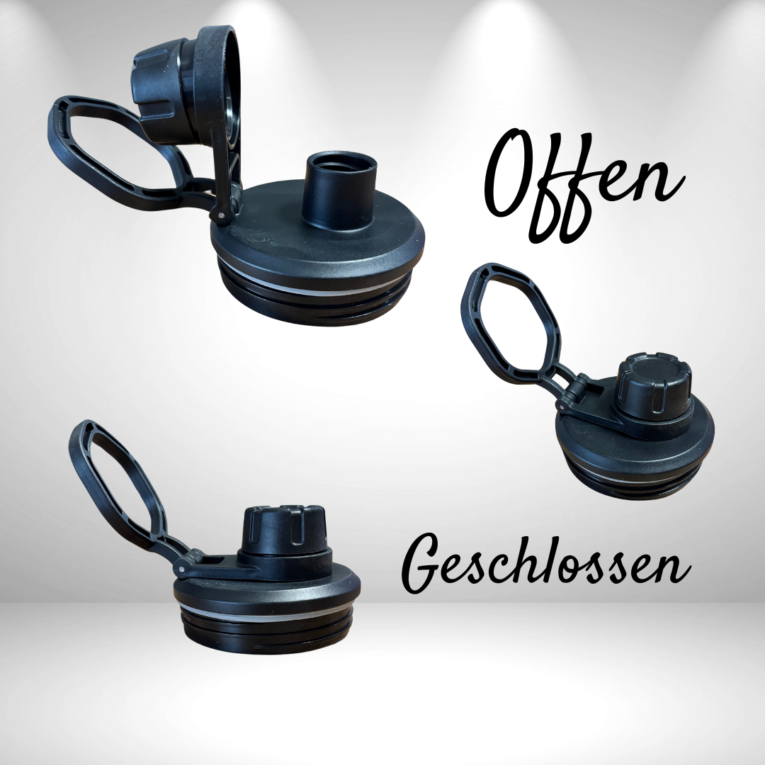 Ersatz Deckel kurze Fassung für Thermobecher mit zwei Deckel