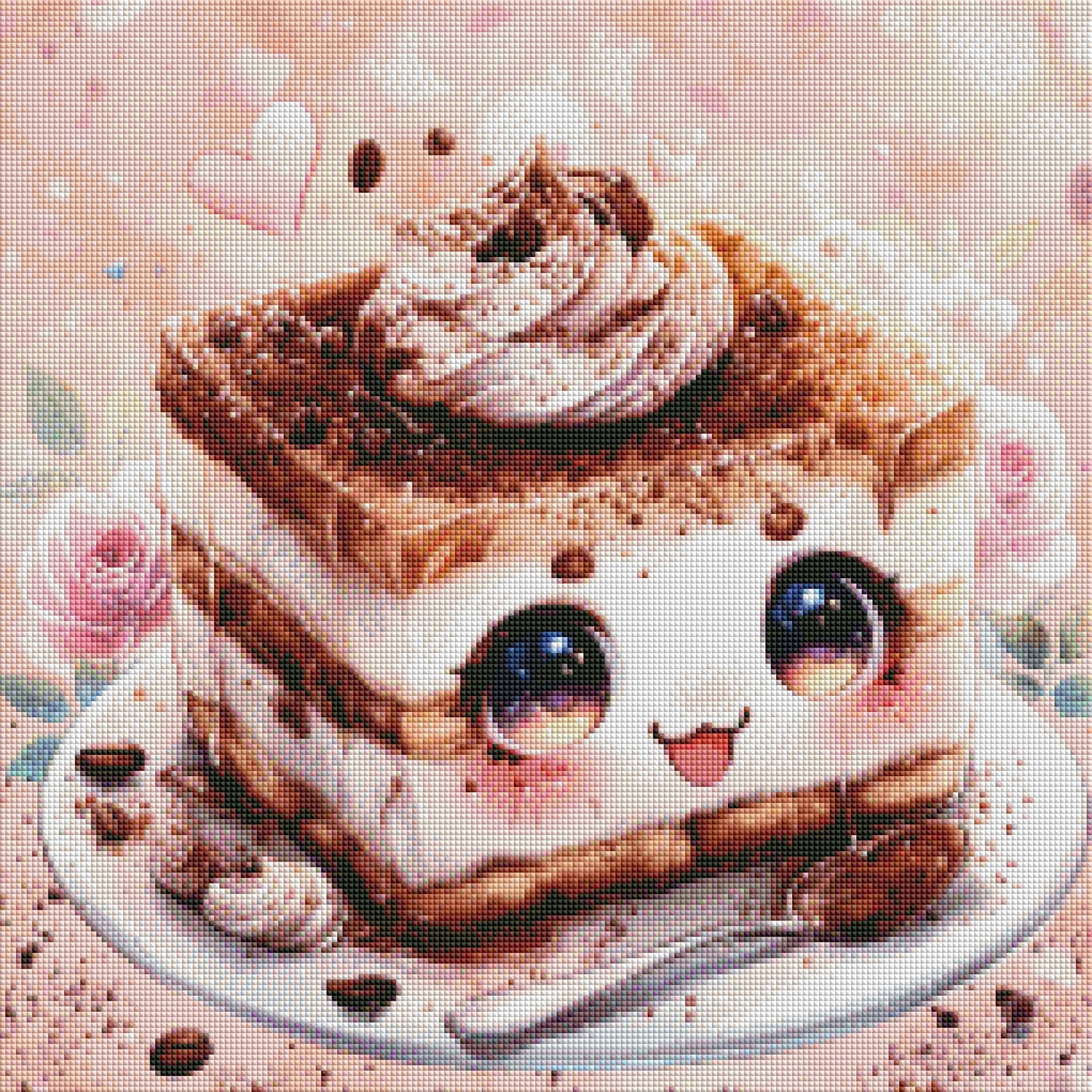 Diamond Painting "Tiramisu" (50x50cm) by Trible C Design