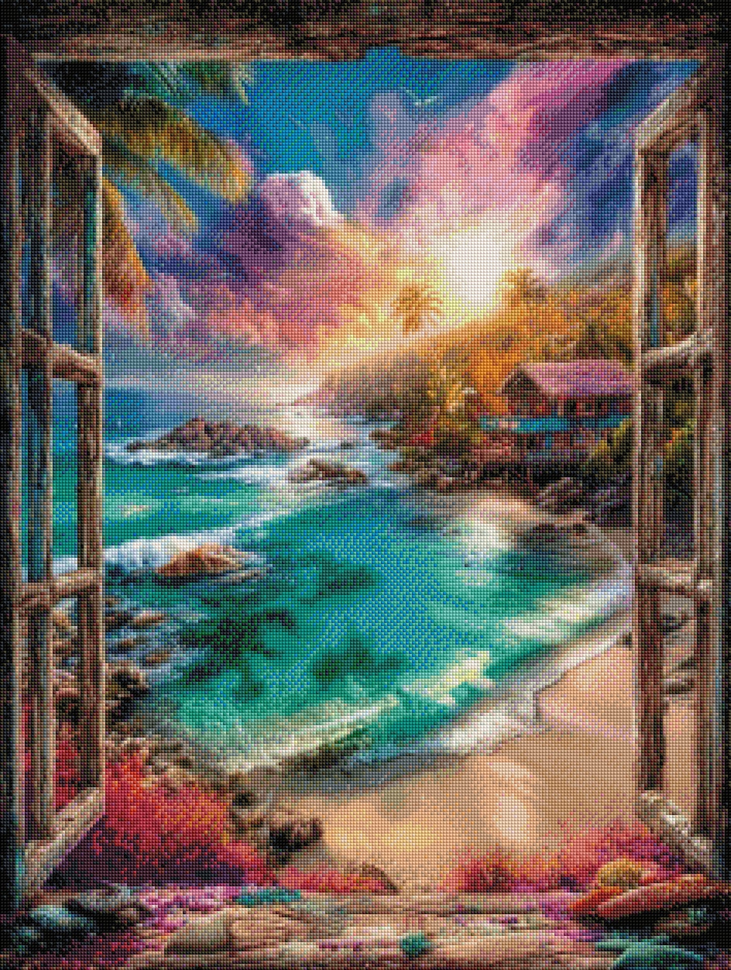 Diamond Painting "Fernweh" (60x80)