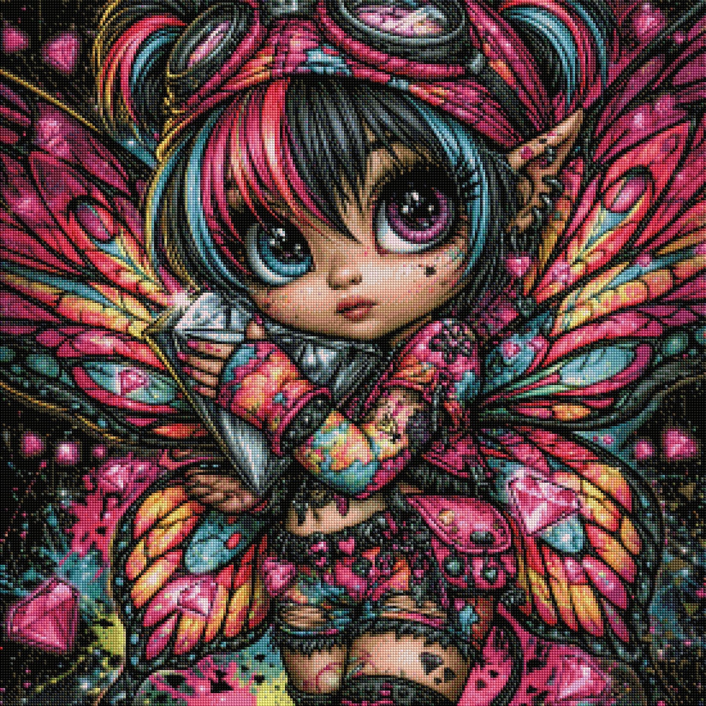 Vorbestellen: Diamond Painting "Zauberflügel" by Lexxa 70x70cm