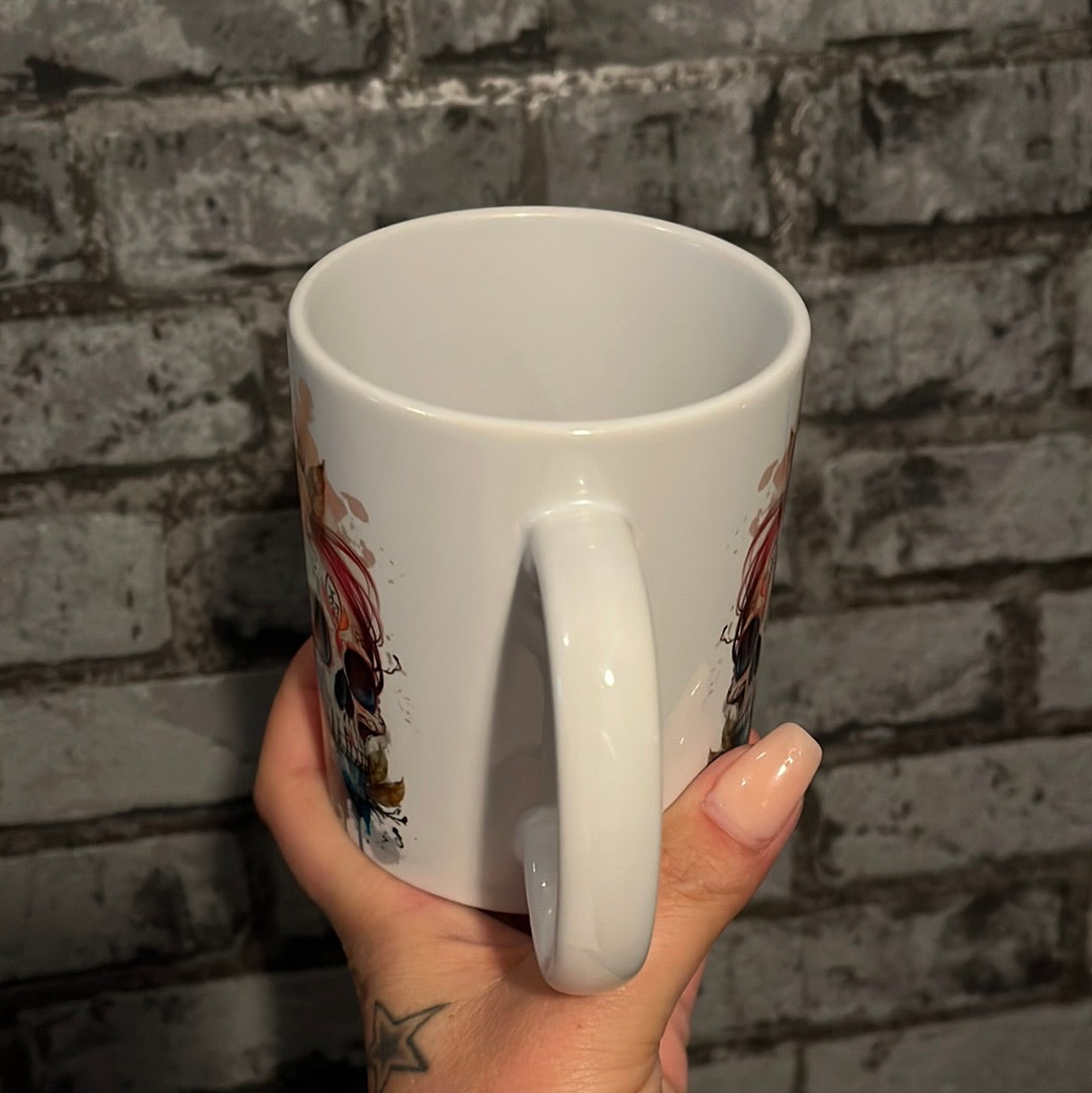 GlamMug "Skull Flower"