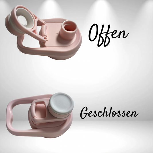 Deckel für Thermosflaschen hell rosa