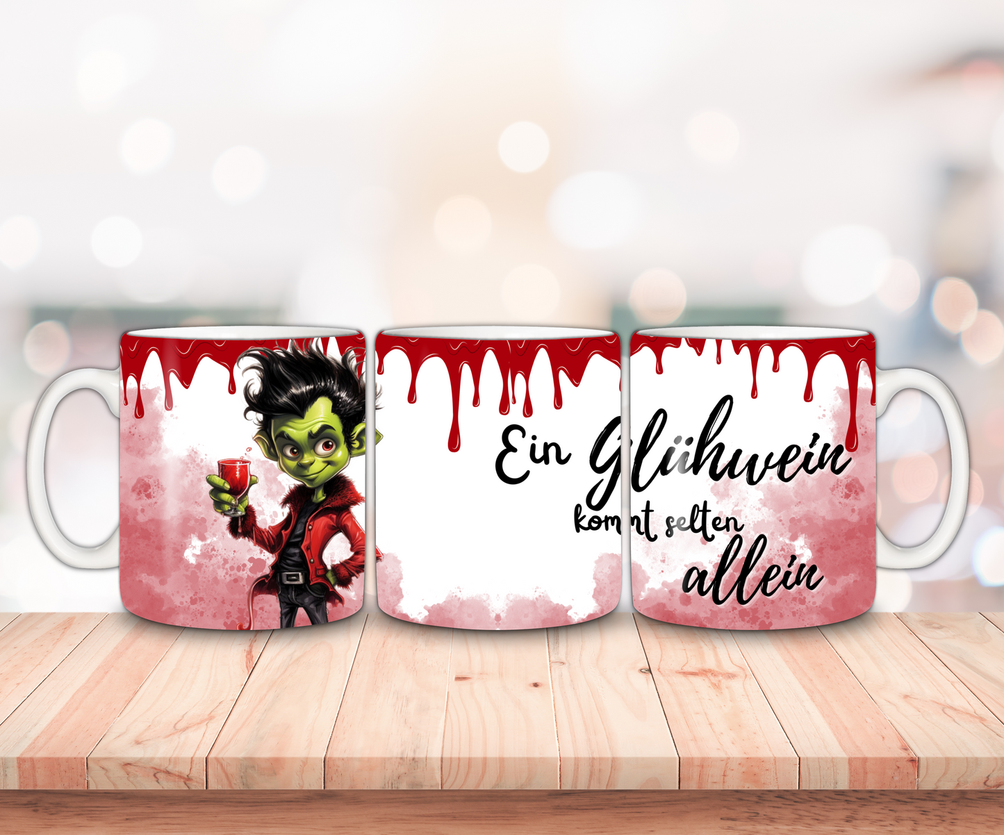 Tasse „Glühwein männlich“