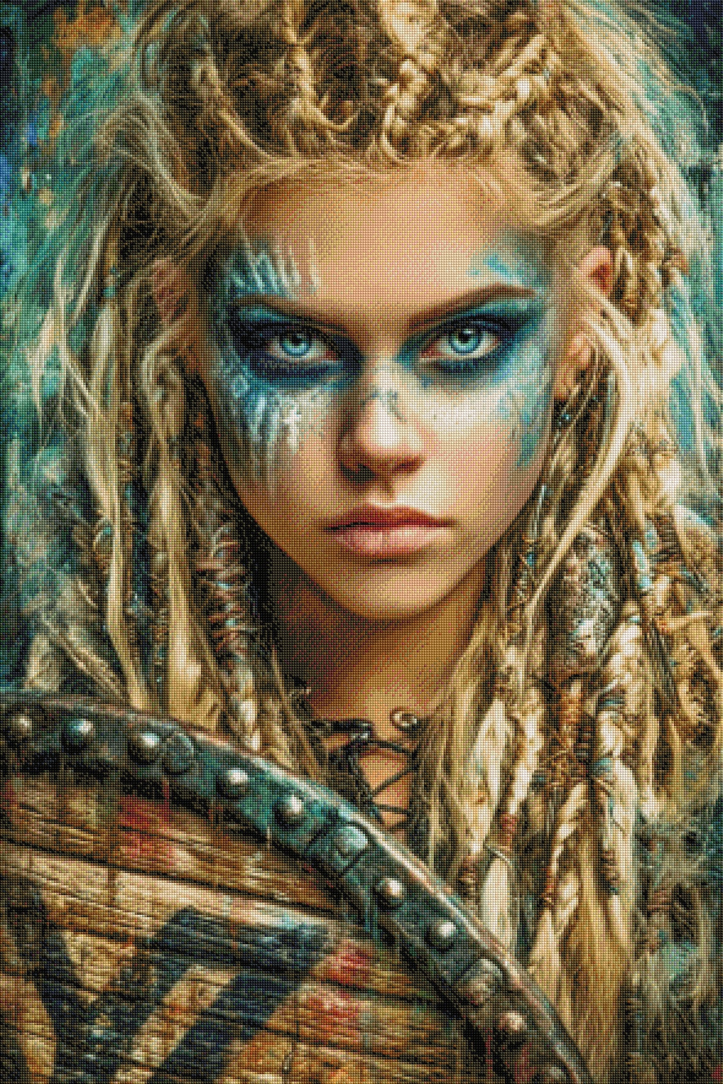 Diamond Painting "Schildmaid" by Anny 75x110cm