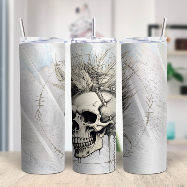 ThermoCup „white Skull“