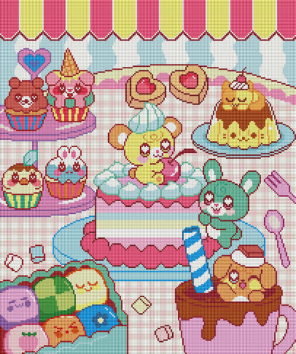 Diamond Painting Art Edition "Sweets by Ysavicta"  50x60cm